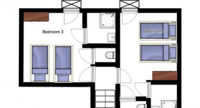 Chalet Klosters, La Plagne 1800 ski chalet, image 5